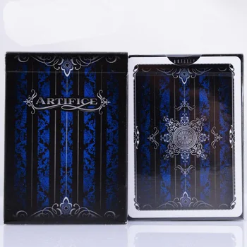 

Blue Artifice v2 Ellusionist Deck Magic Cards Playing Card Poker Close Up Stage Magic Tricks for Professional Magician
