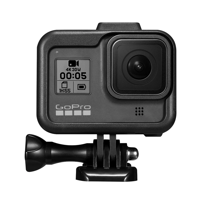 Защитный чехол+ удлинитель для GoPro аксессуары GoPro Hero 8 защитная рамка чехол для видеокамеры корпус чехол для GoPro Hero8