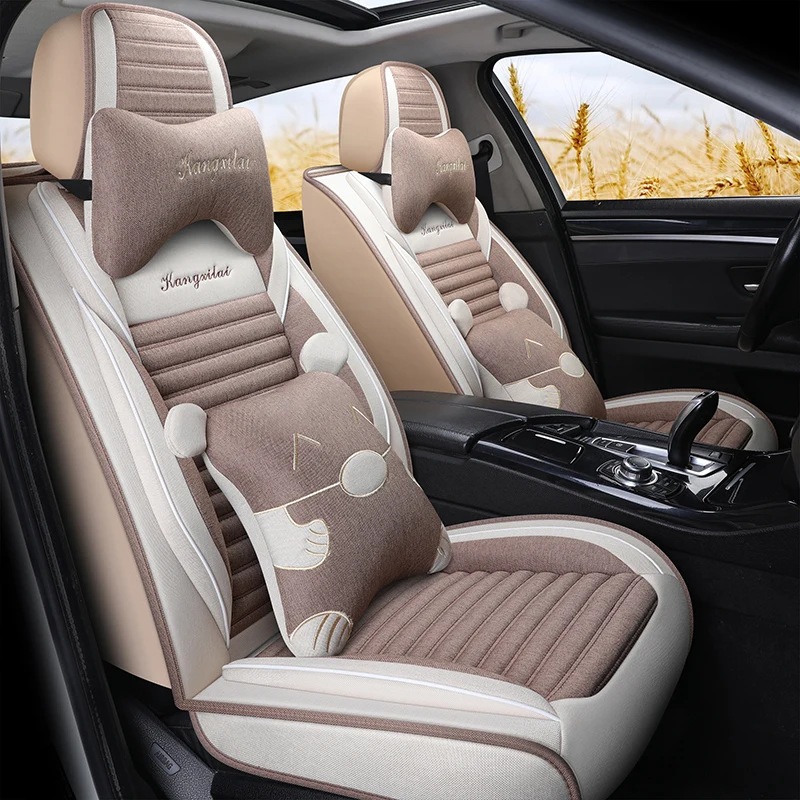 Volledige Dekking Vlas Fiber Auto Bekleding Auto Zetels Covers Voor Lada Ellada Granta Kalina Largus Xray Ladasamara Ladaclassic Voorafgaande Volledige Dekking Vlas Fiber Auto Bekleding Auto Zetels Covers Voor Lada Ellada Granta Kalina Largus Xray Ladasamara Ladaclassic Voorafgaande