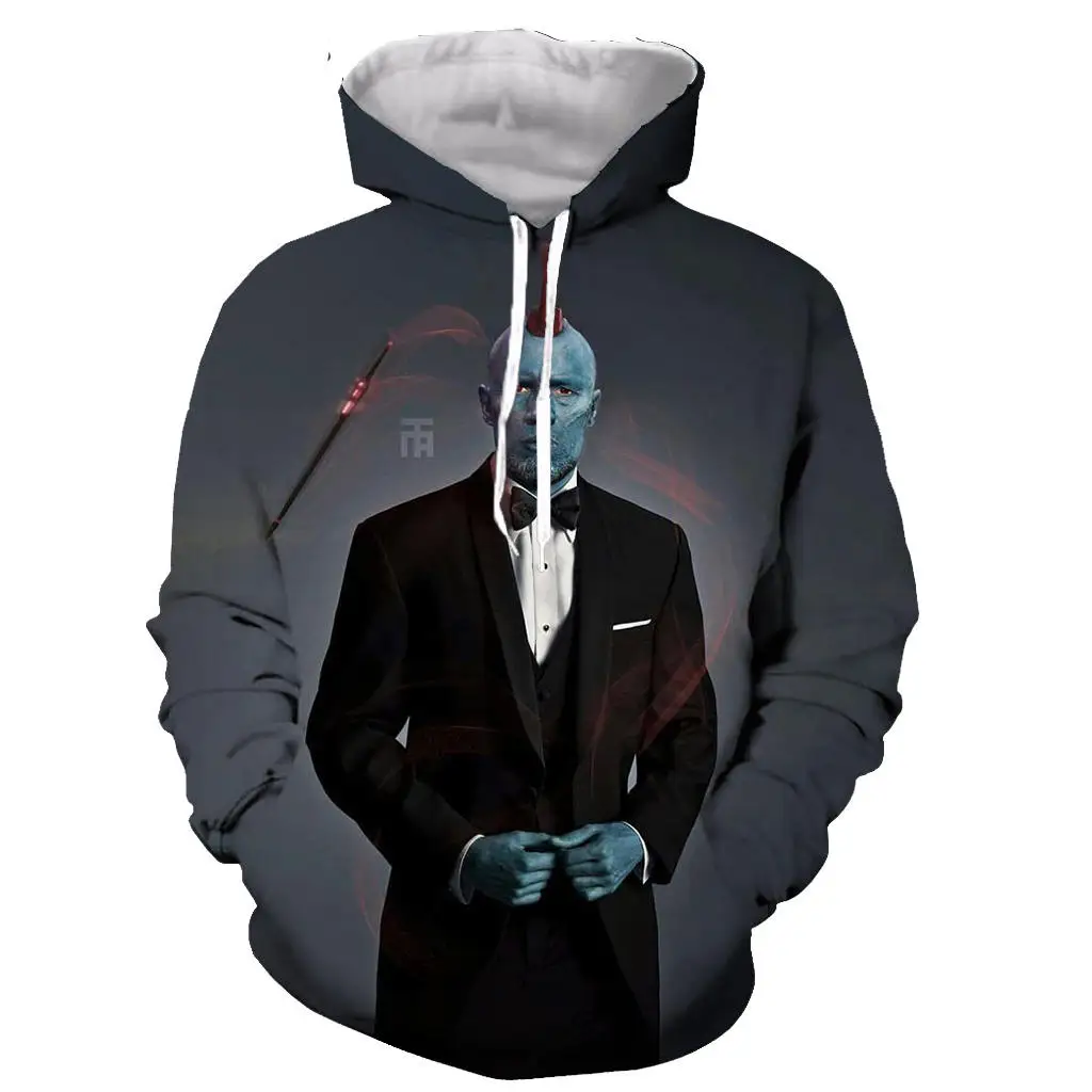 Yondu 3D печатных мужчин и женщин с капюшоном толстовка модная графическая Толстовка Повседневная Уличная пуловер Толстовка