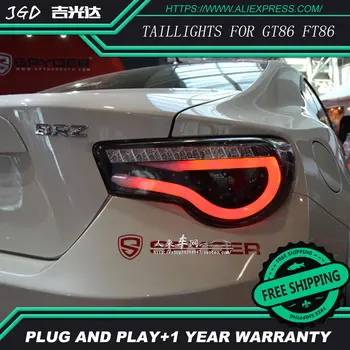 

Car Styling tail lights for Toyota GT 86 FT86 taillight LED Tail Lamp rear trunk lamp cover Toyota GT 86 taillights