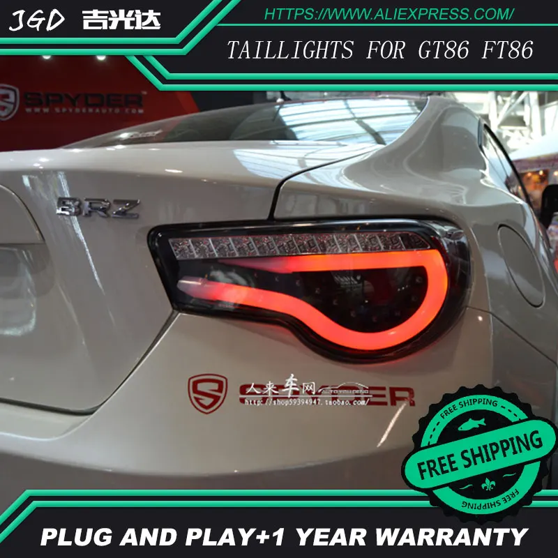 Автомобильный Стайлинг задние фонари для Toyota GT 86 FT86 светодиодные багажника
