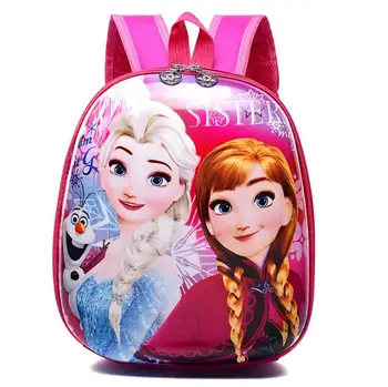

New EVA Penguin Elsa Schoolbag Children Backpack Hard Shell Backpack Cartoon Lovely Sofia Shoulder Bag Kids Cute Bags