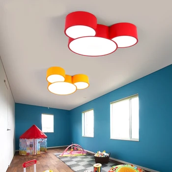 

Ceiling Lamp Child Room Cartoon Mickey Mouse led Ceiling Light Mickey Bedroom Lamp Modern Ceiling lights for Home