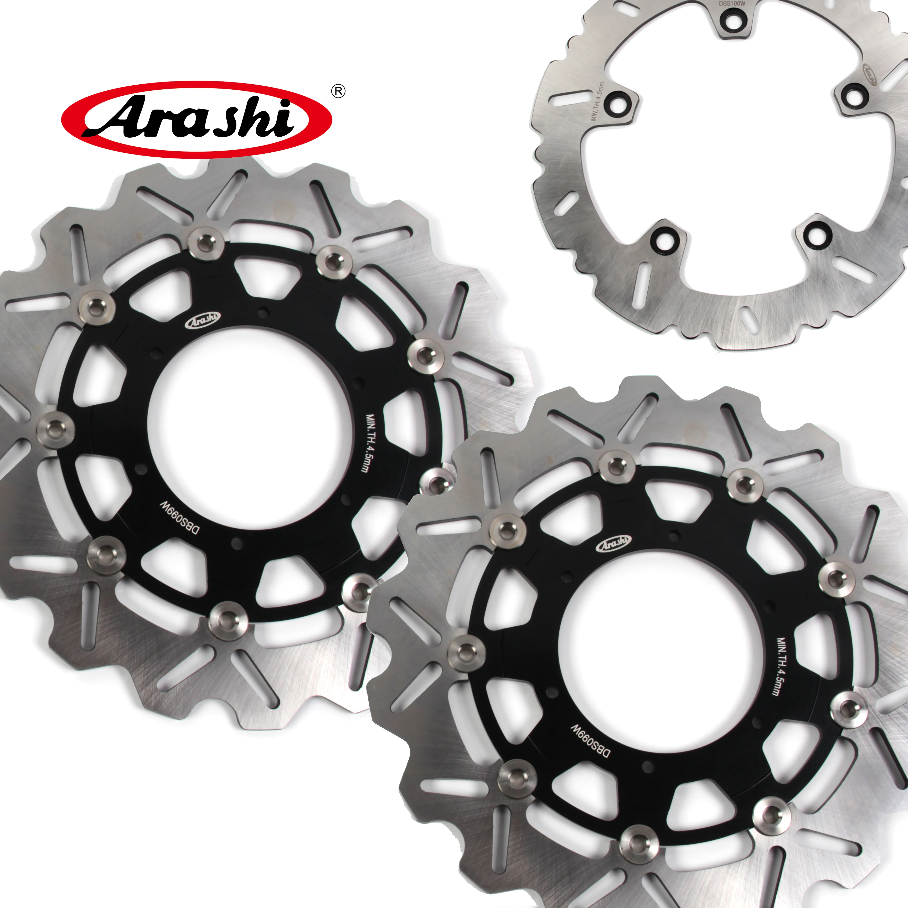 Передние и задние тормозные диски ARASHI F 800 GS CNC для BMW F800GS 2015 2014 2013 2012 2011 2010/F 800GS ADVENTURE