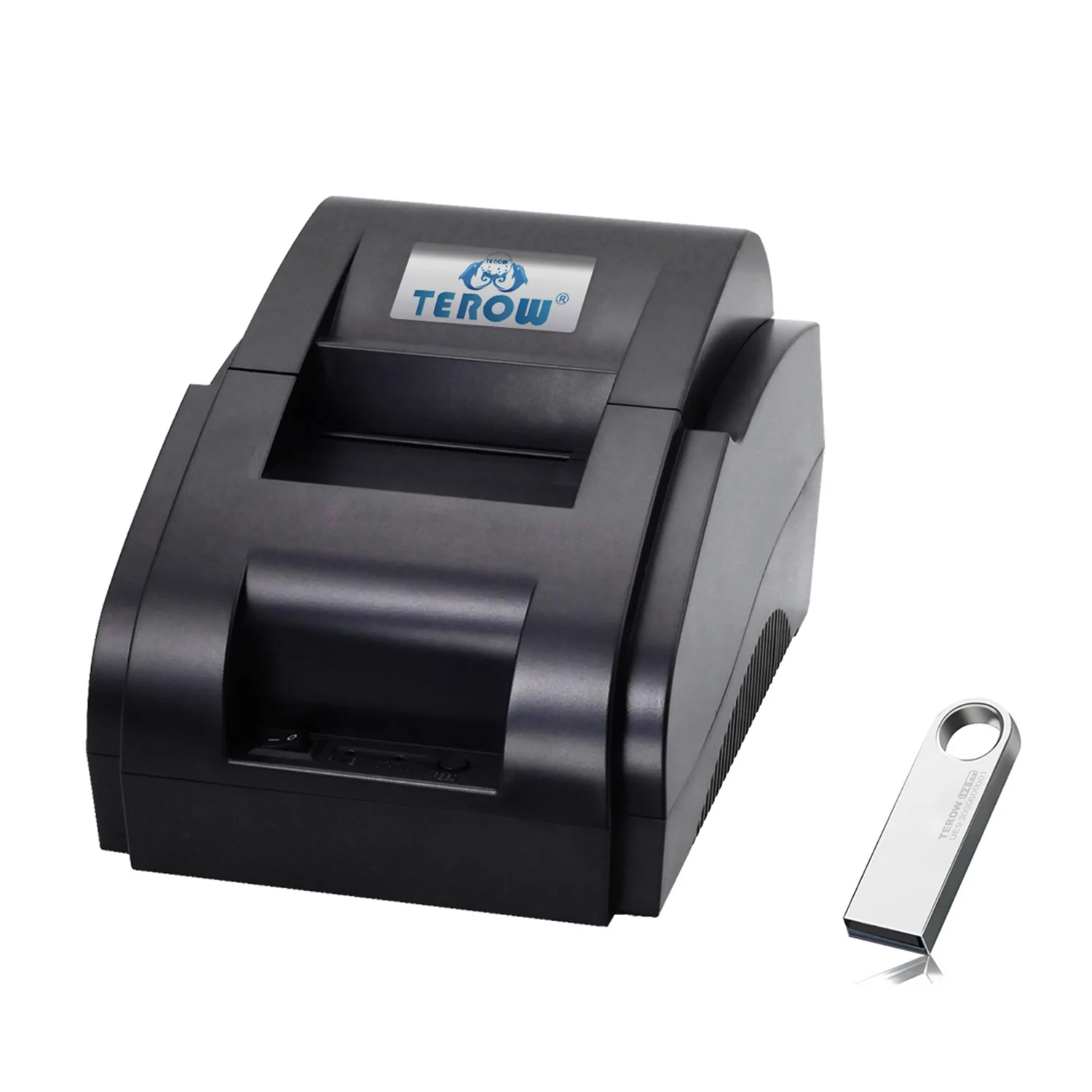 Термальный чековый принтер TEROW 58IIH 58 мм USB интерфейс 90 м/с POS-принтер многоязычный