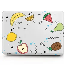 2019 Case for Macbook Pro 13 A2159 Cartoon Fruit Matte Clear Cute Cover for Mac book Pro 13.3 inch A1708 A1502 A1278 2015 2017