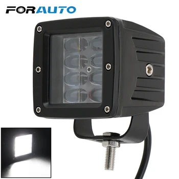 

FORAUTO 24W Car LED Light Bar 3 inch Work Light Flood Led Beams DRL Super Bright 4x4 Offroad Boat Driving Fog Lamp 10-30V
