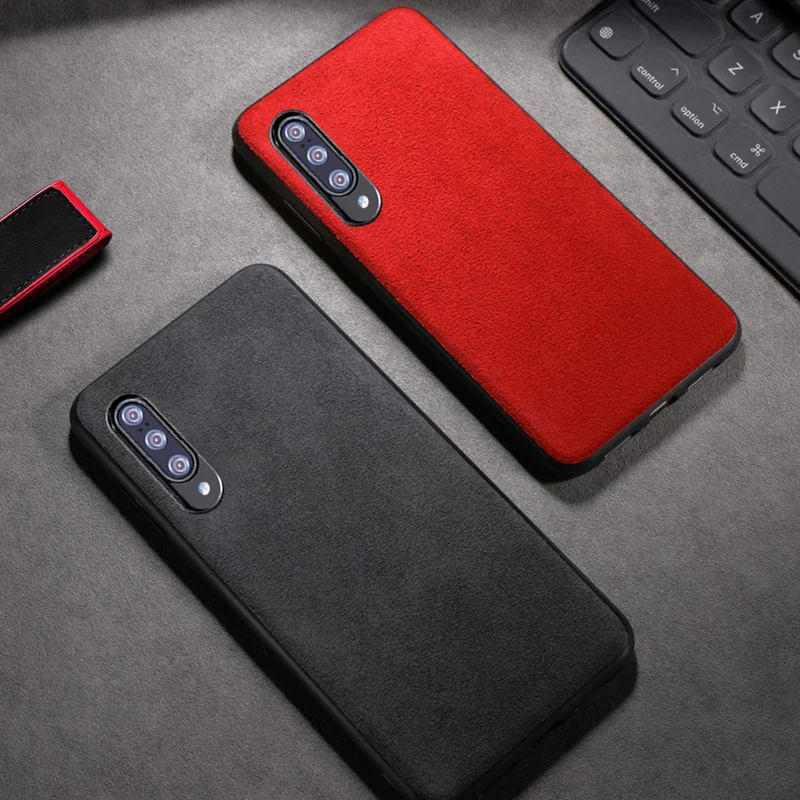 Чехол для телефона Xiaomi Mi 9 SE 9T A3 Pocophone F1 замшевый кожаный мягкий чехол из ТПУ с