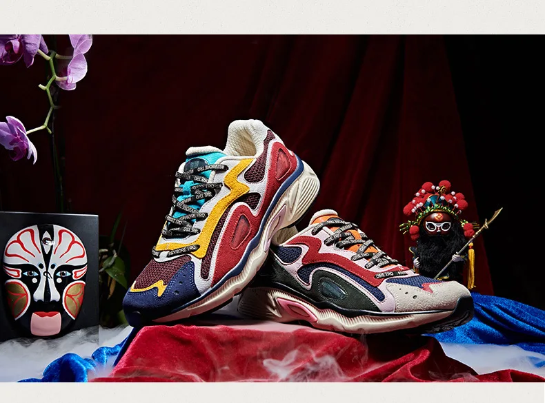 361 оригинальная Мужская прогулочная обувь Новое поступление дышащая амортизирующая спортивная обувь sneakers【лица makeup】ретро обувь 671936773