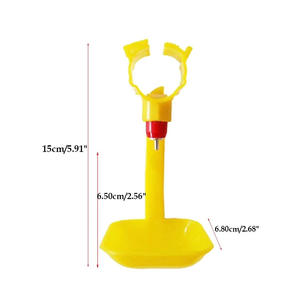 Цыпленка животного бройлеров поилки для птиц оборудование куриный питьевой