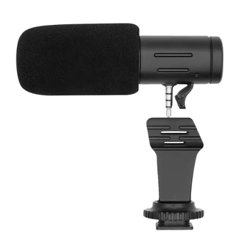 

MAMEN 3.5Mm Plug Camera Microphone Condenser Recording Microphone Ultra-Wide Audio Studio MIC for Canon Sony Nikon DSLR DV Vlog