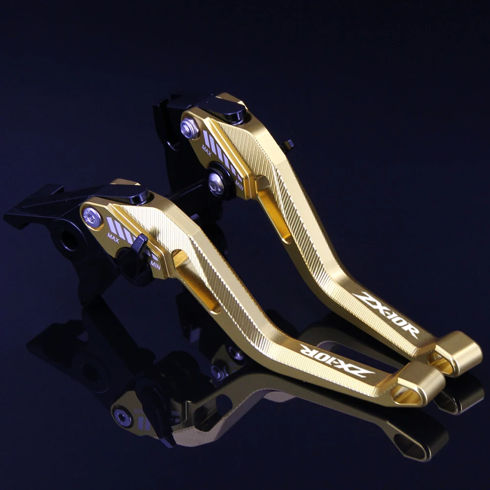 

3D Rhombus Hollow Design Patent Adjustable Motorcycle CNC Brake Clutch Levers For Kawasaki ZX 10R ZX-10R ZX 10R 2006-2015 2014