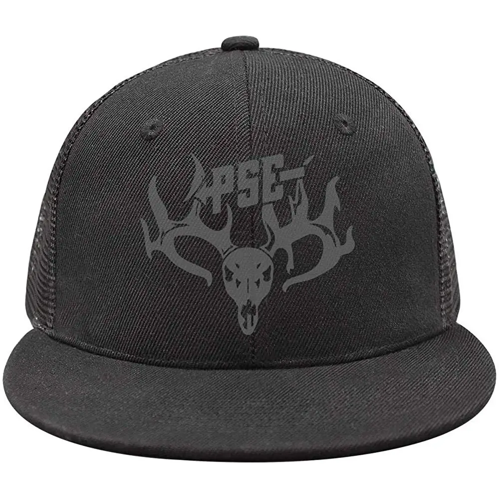 Винтажная Регулируемая сетка унисекс серая-PSE-Logo-бейсболка