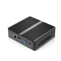 Промышленный мини-компьютер без вентилятора Intel Core i5 4200U Win7 Ubuntu 8 Гб ram 2 гигабитный Ethernet barebone мини-ПК 6 * RS232/485 8 * USB