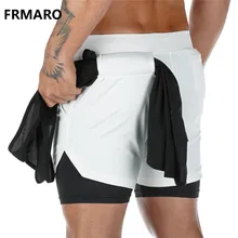 Мужские 2 в 1 беговые потайные карманы шорты для активного отдыха быстросохнущие спортивные шорты встроенные карманы бедра Hiden карманы на молнии m-xxl