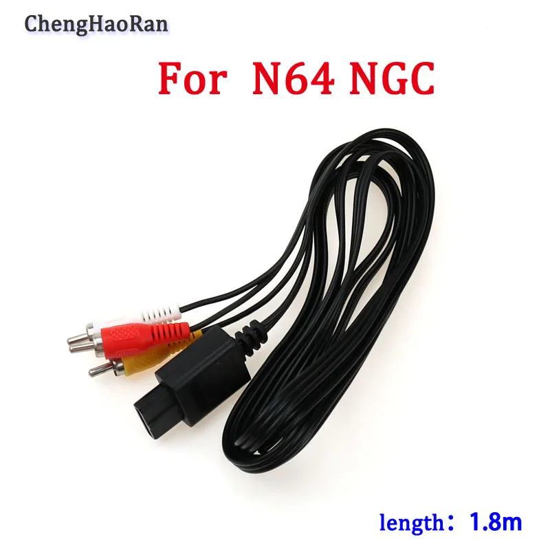ChengHaoRan применим для N64NGC супер снэш многоразовое использование AV линии |