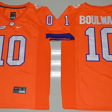 Новое поступление, высокое качество, Клемсон Тигры бен булваре 10 Ограниченная серия, оранжевый Размер S, M, L, XL, 2XL, 3 Джерси