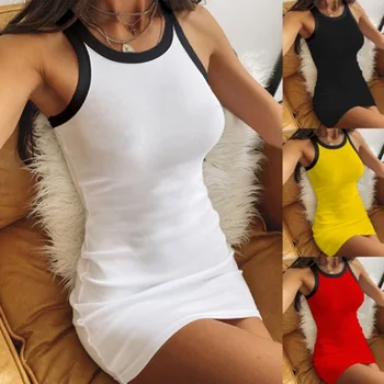 

2020 new summer sexy slim stylish sleeveless dress