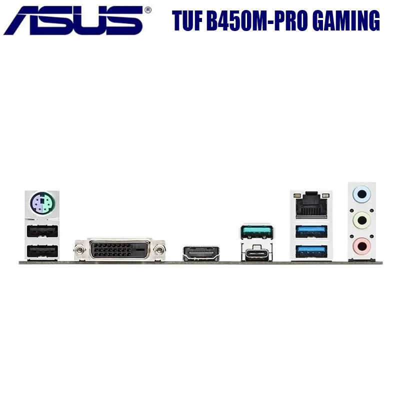 Socket AM4 ASUS TUF B450M-PRO GAMING Motherboard DDR4 64GB M.2 NVME slot Micro ATX AMD B450  DVI HDMI M.2 SATA3 NEW USB3.1 AM4