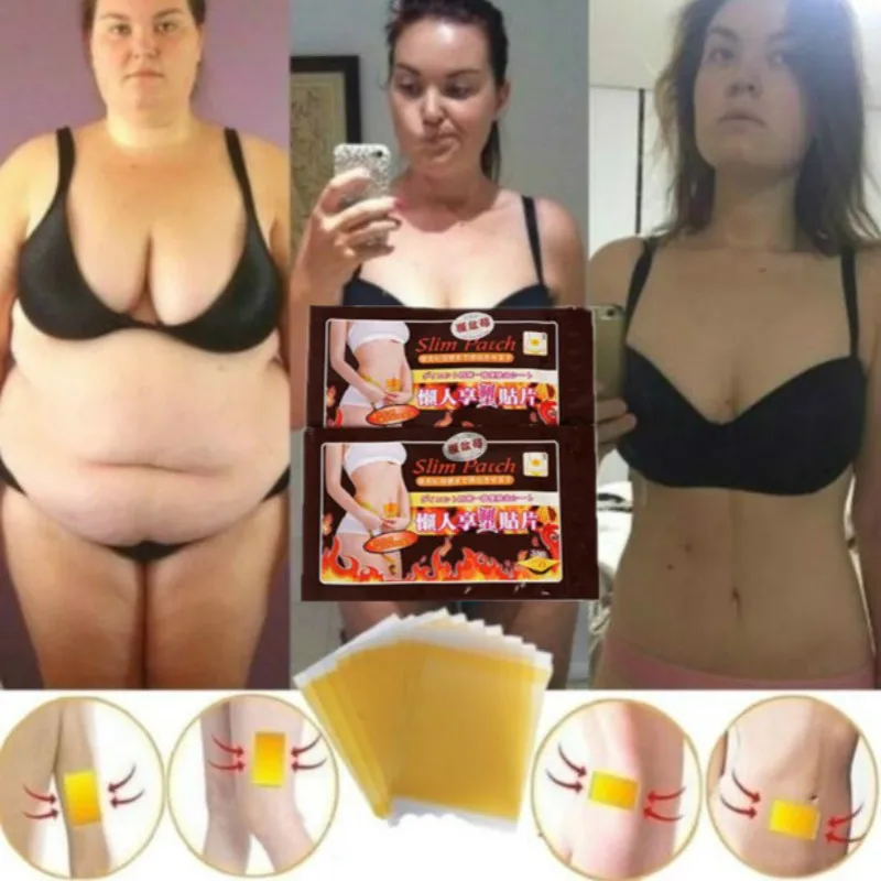 100pcs 10bags Slimming Navel Stick Slim Patch Emagrecedor Anti Cellulite Weight Loss Burn Fat Slimming Health 2