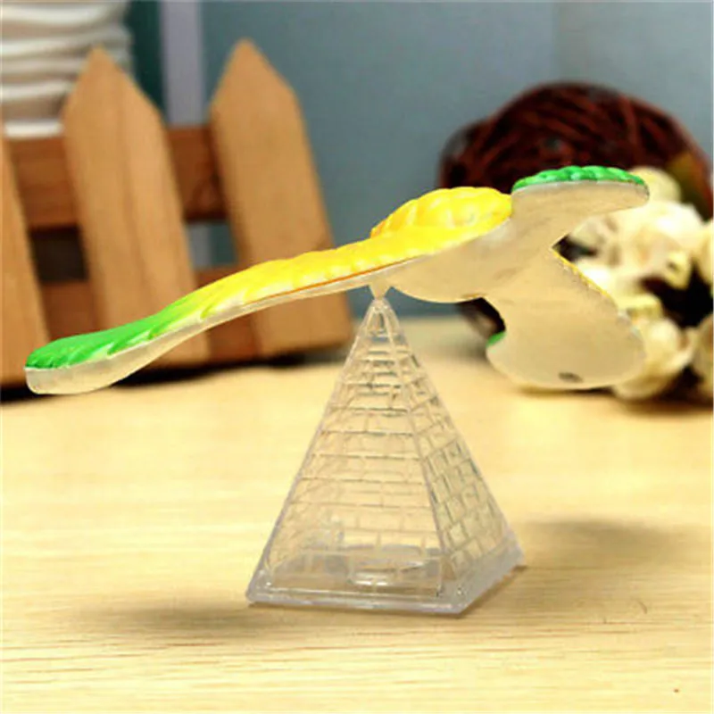 1 Set Balanced Eagle Bird Toy Finger Balancing Game Developmental Educational Toys for Kids Funny Sensory Toy With Pyramid Stand