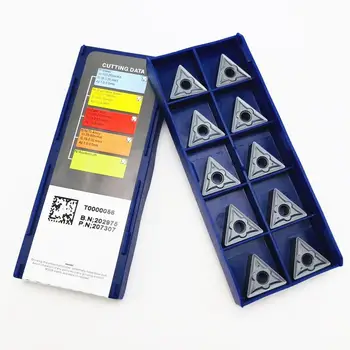 

10PCS carbide insert TNMG160408 NN LT10 high quality internal turning CNC lathe tool TNMG 160408 lathe cutting tool TNMG