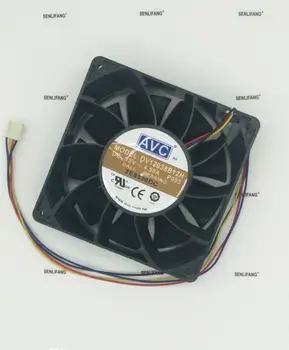 

for DV12038B12H Double Ball Bearing Super Violence Booster Cooling Fan DC 12V 4.5A 5200RPM 12038 12CM 120*120*38mm 4 Wires