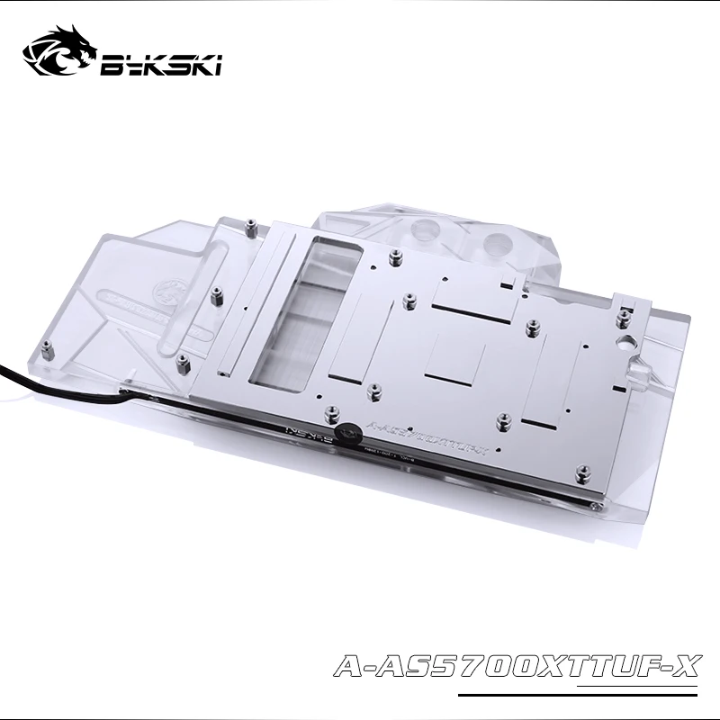  Bykski Water Block use for ASUS TUF3 RX5700XT O8G GAMING OC / Full Cover Copper Radiator Block / 3P