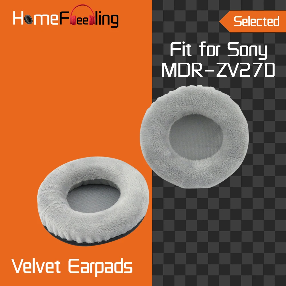 Homefeeling Earpads for Sony MDR ZV270 Headphones Earpad Cushions Covers Velvet Ear Pad Replacement