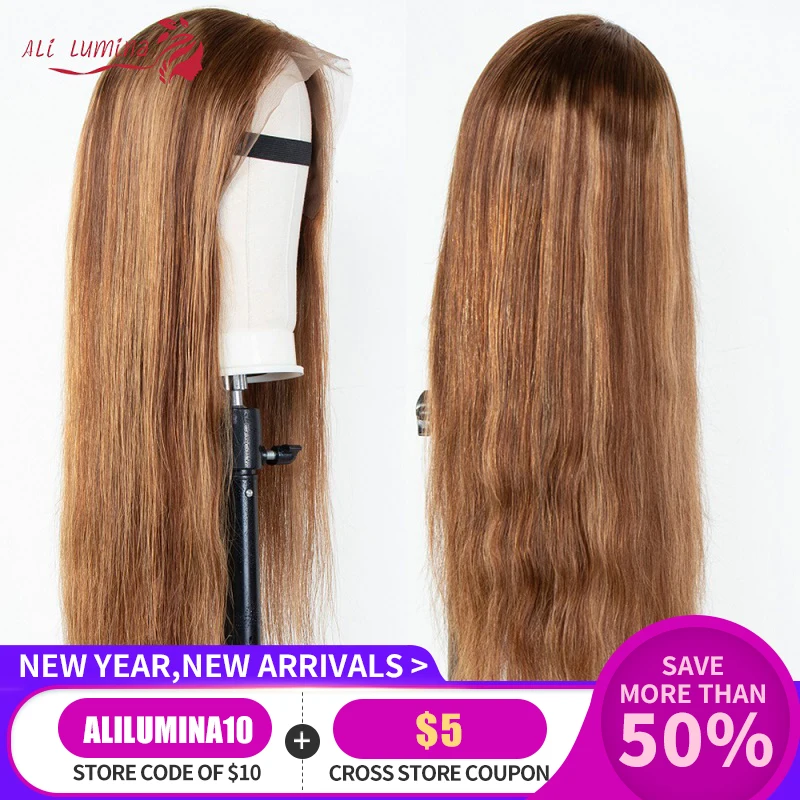 

13*6 Lace Front Bang Wig With Brazilian Hair Remy 18" 22" Long Human Hair Wigs Double Drawn Straight Lace Front Wigs Free Part