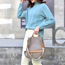 Противоугонная сумка через плечо, нейлоновый женский рюкзак, водонепроницаемый Повседневный Рюкзак, дорожная сумка для покупок, рюкзак для рыбалки