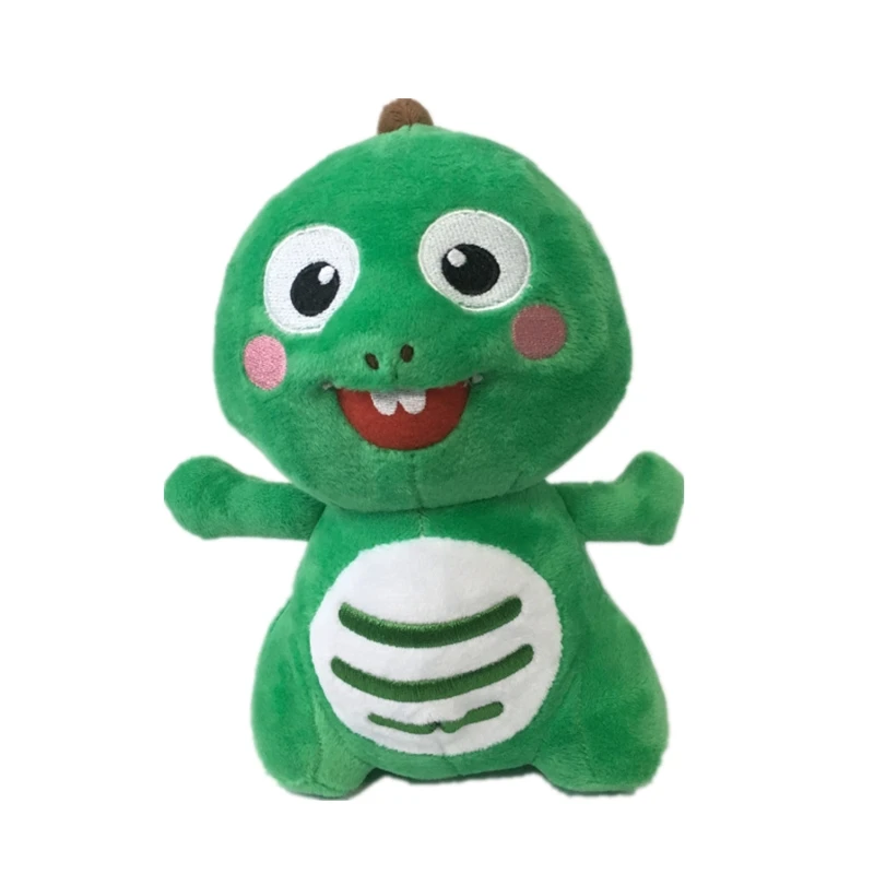 Новинка VIPKID dino-аутентичный динозавр, динозавр, кукла динозавр, плюшевая кукла, подарок для ребенка, обычная мягкая игрушка в виде животного - Цвет: Зеленый