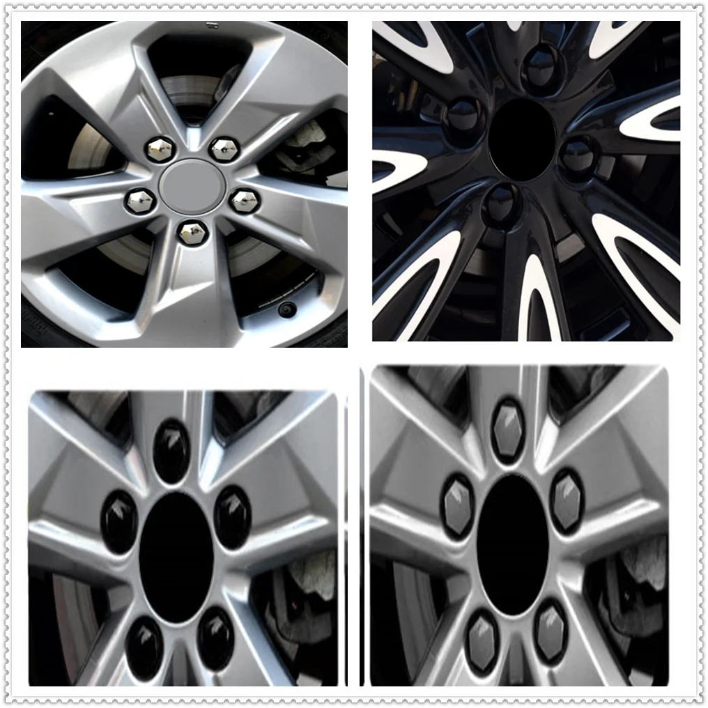 

new Car Wheel Nut Caps Auto Screw Cover Bolt Decoration for Mercedes Benz GLS63 GLS GLE43 B55 Shooting S400 ML450 GLA CLK