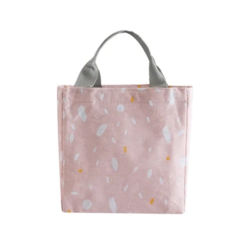 

Large Capacity Lunch Bag Printed Multipurpose Box Food Storage Bag Insulated Portable Daily Lunch Bags