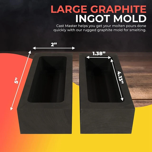 INGOT MOLD 3 STRIP Casting Block For Metals