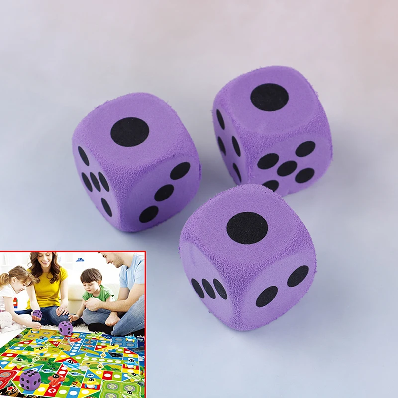 

New EVA 1pc Foam Playing Dice Block Party Toy Game Prize for Children