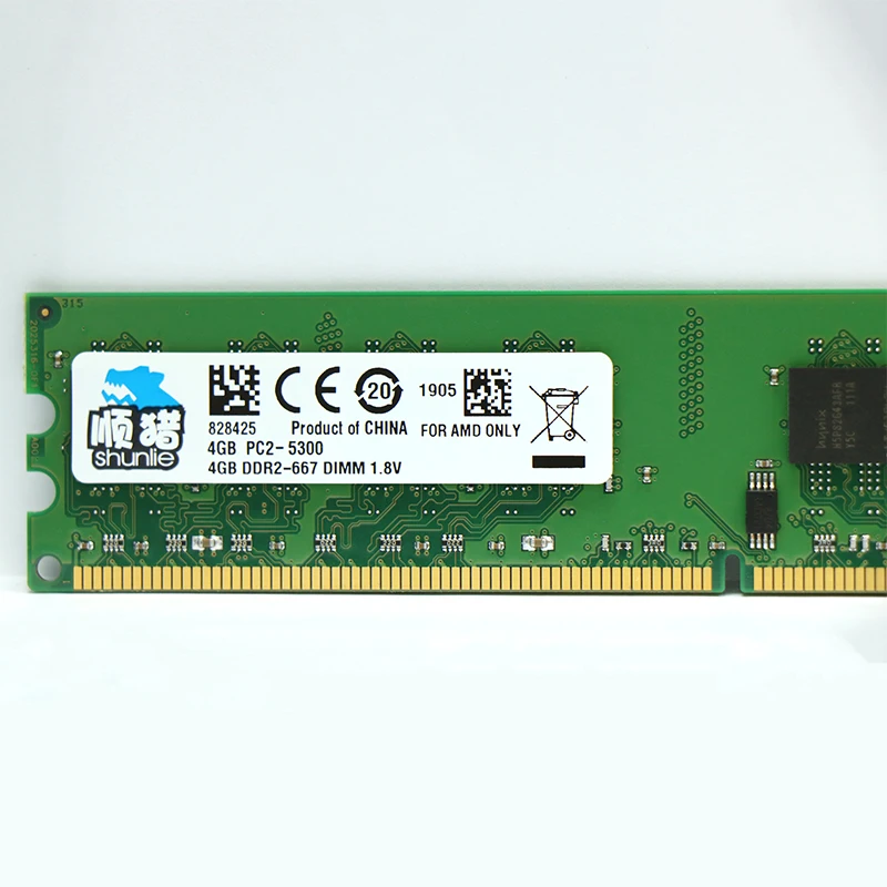 Hynix ic ddr2 4g 8 ГБ 533 667 МГц 800 1 В uподдерживает все AMD CPU компьютеры|Оперативная память| |