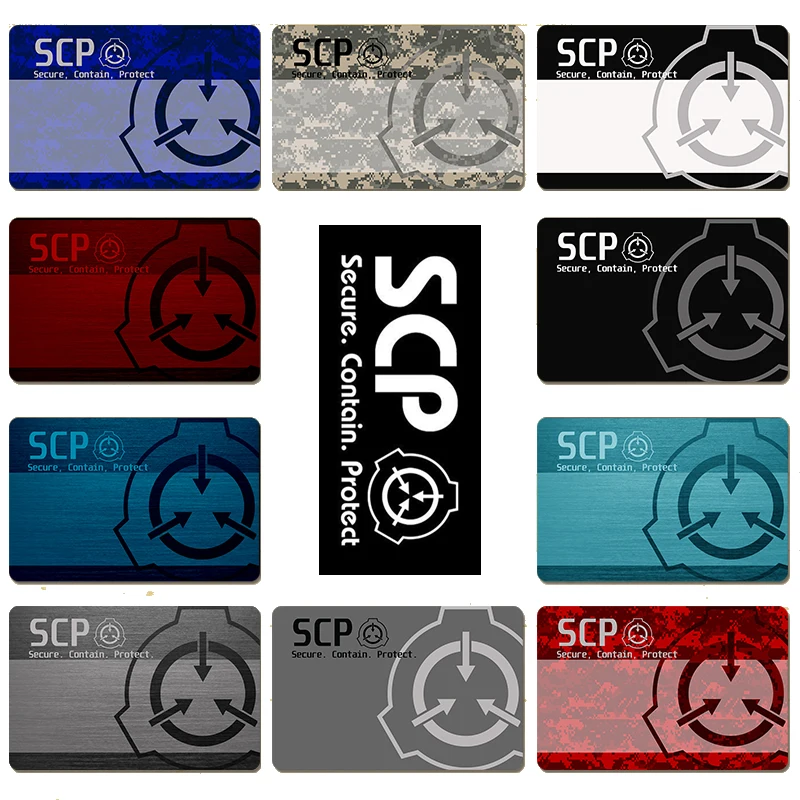 SCP secret наклейки для карт специальный логотип косплей Класс доступа AM-2552 | Дом и сад