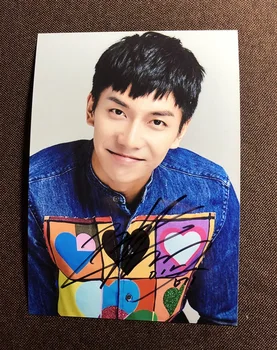 

hand signed Lee Seung Gi autographed photo 5*7 K-POP free ship 122019M