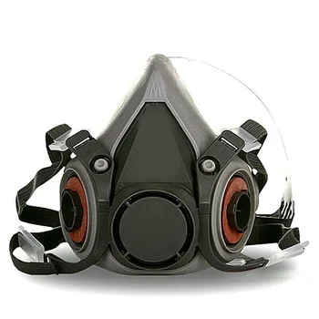 

6200 Half Face Gas Protector Dust Cover Painting Spraying Anti-Haze Pollution 17*13*8CM/6.69*5.12*3.15in