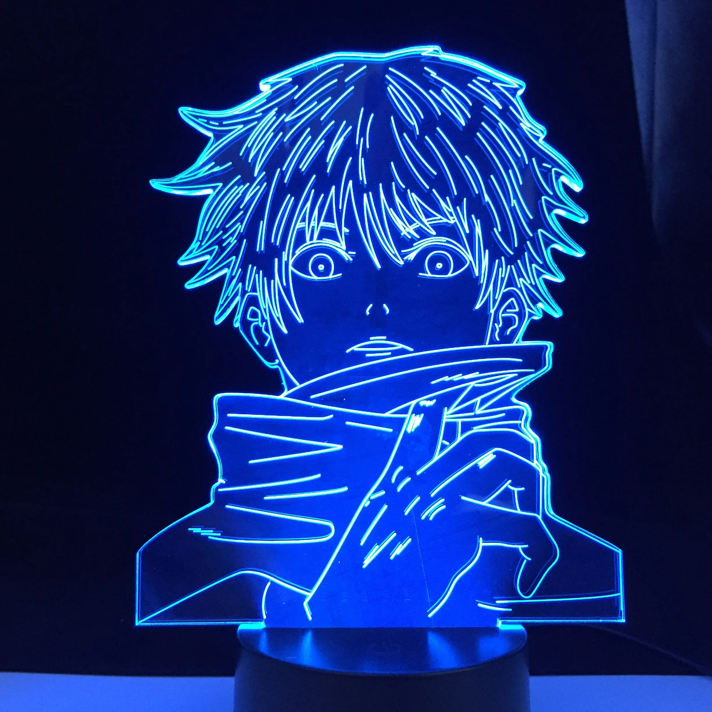 

Anime Lamp Satoru Gojo Light Jujutsu Kaisen Led Night Light for Birthday Gift Jujutsu Kaisen Nightlight Satoru Gojo Lamp
