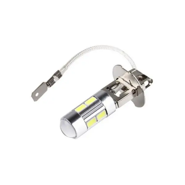 Car Auto H3 5630 SMD 10 LED White Driving Fog Headlight Light Lamp 6500K