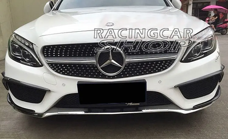Настоящий карбоновый воздушный нож для Mercedes Benz W117 CL250 Amg Pakage 6 шт./компл. M066