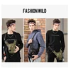Men Women Multifunctional Sports Waist Bag Shoulder Bag Chest Bag Small Backpack Outdoor Running Riding Fishing Mini Phone Bag 6