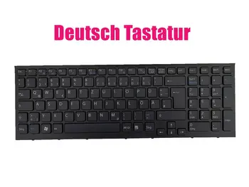 

Deutsch Schwarz Rahmen Tastatur for SONY Vaio VPC-EB series