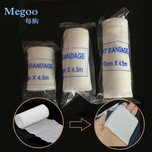 

10Pcs 5cm/7.5cm/10cmx4.5m PBT Elastic Bandage First Aid Kit Gauze Roll Wound Dressing Medical Nursing Emergency Care Bandage