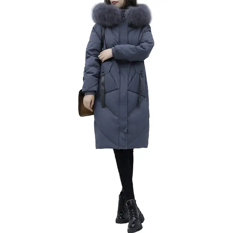 6XL женская одежда, высокое качество, большие размеры, зимние куртки и пальто,, Женская длинная утолщенная теплая парка, Mujer Abrigos f2151