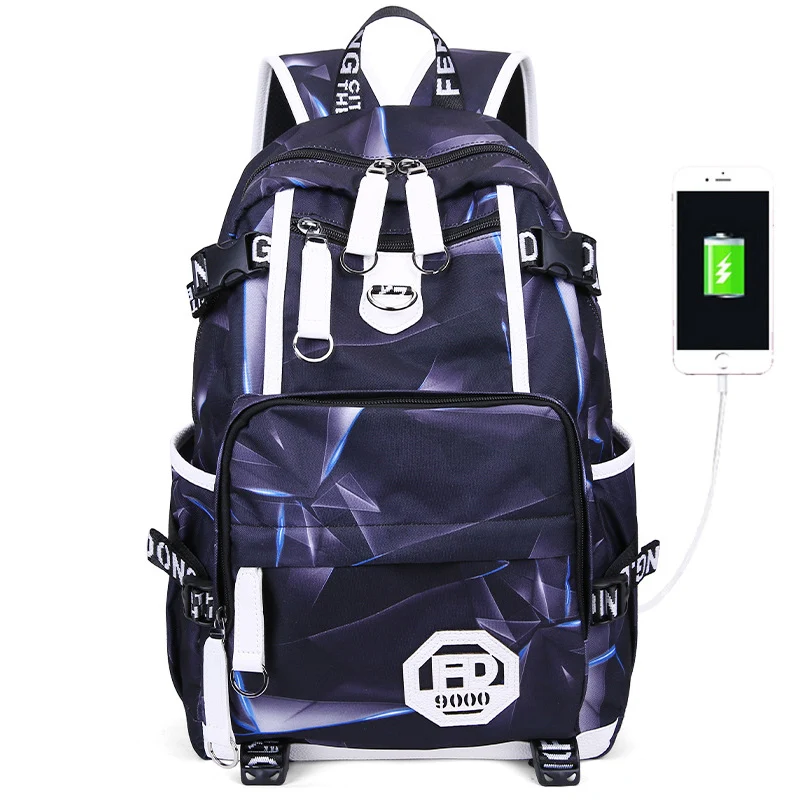 Zaino da viaggio grande da donna da escursionismo sportivo da esterno  impermeabile da scuola casual laptop da 14 pollici con porta di ricarica  USB scomparto per scarpe Nero : : Moda