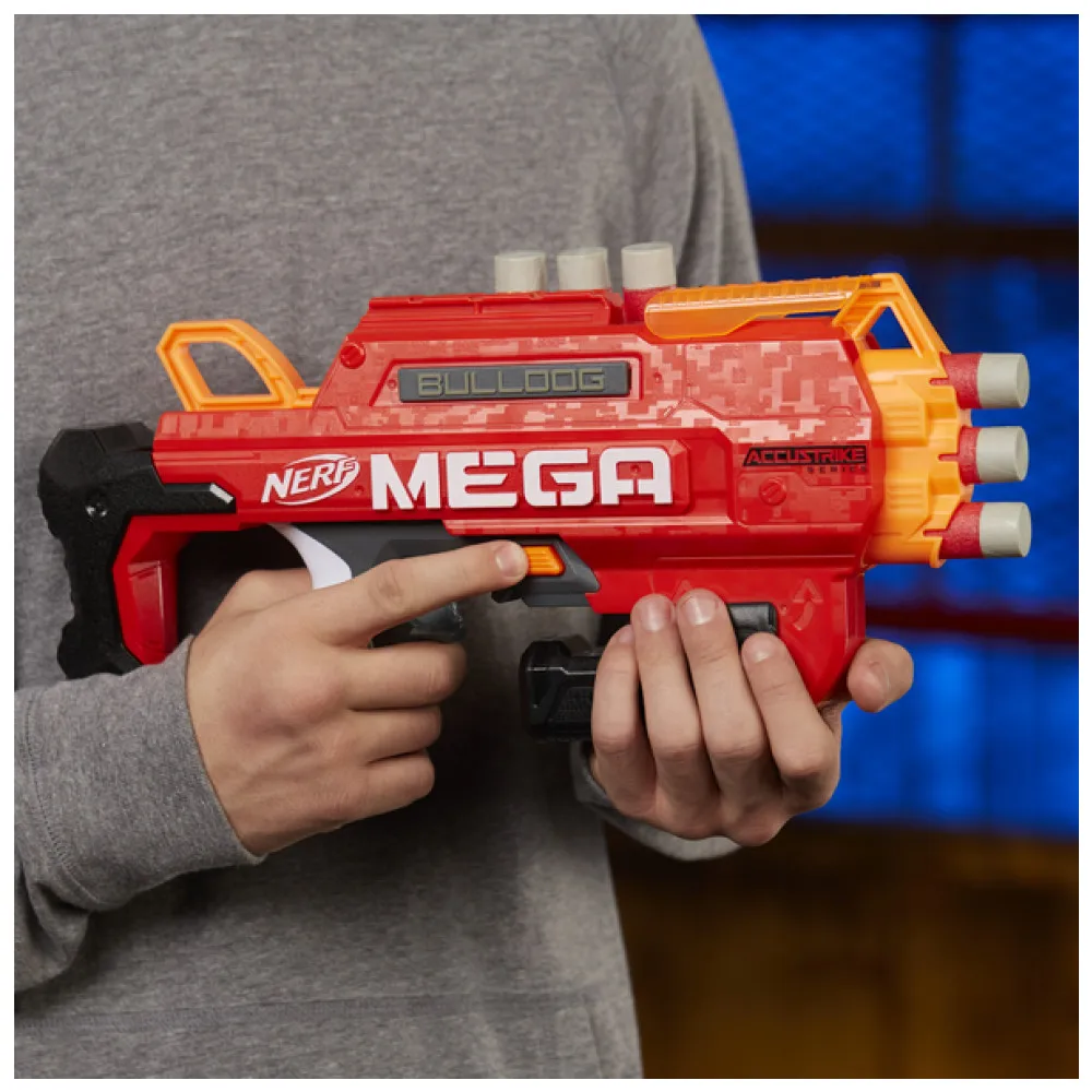 Бластер со стрелами Нёрф Мега Бульдог NERF E3057